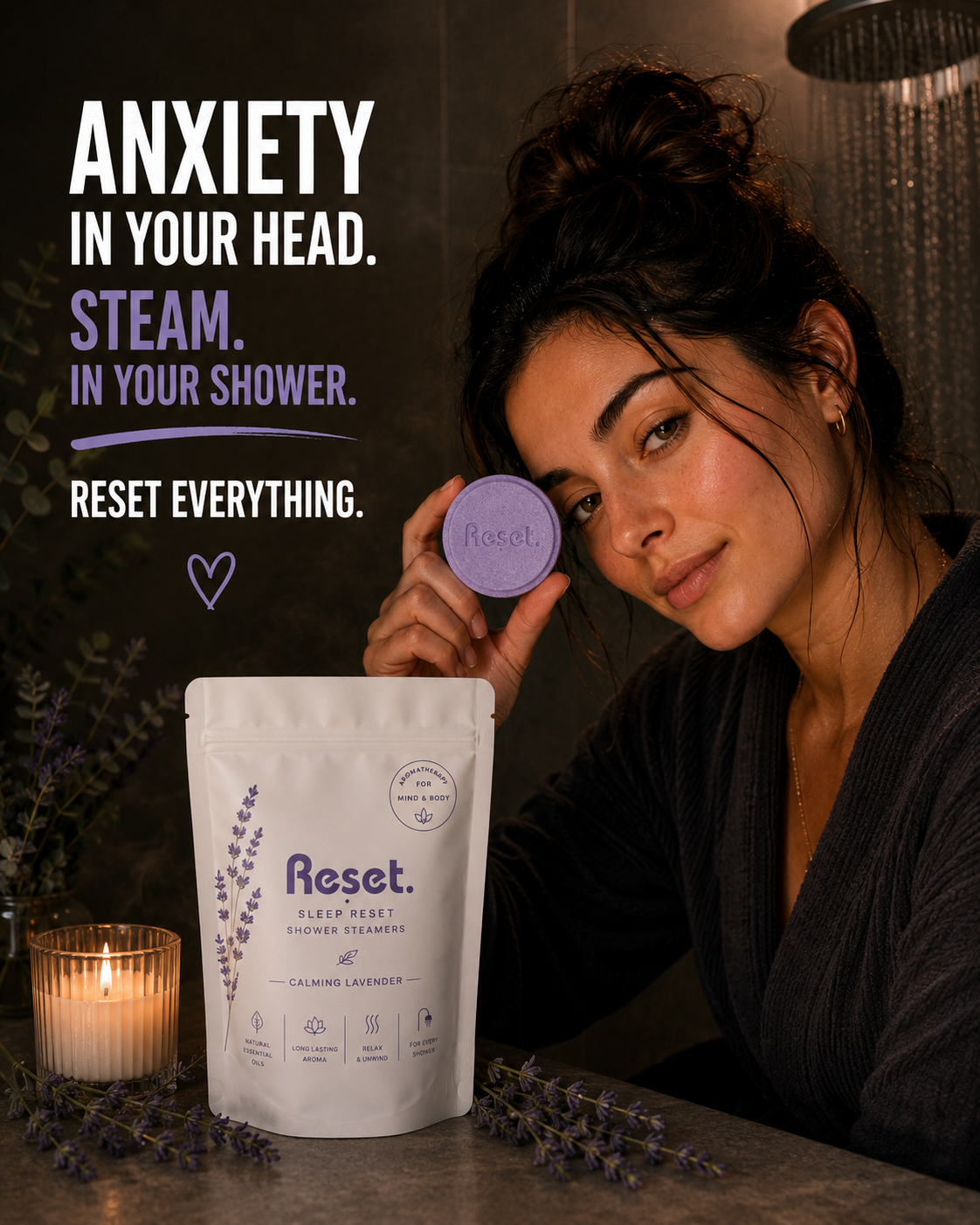 Reset™ Turn your shower into therapy