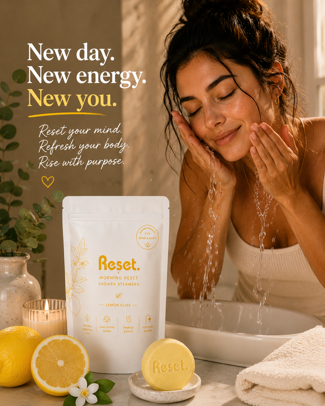 Reset™ Turn your shower into therapy